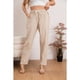thumbnail image 2 of Pantalón Mujer Semi Pitillo Algodón Tipo Lino Tiro Alto 7004, 2 of 3