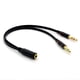 thumbnail image 1 of Pack X20 Cable Adaptador 3.5mm Para Audifonos Con Micrófono, 1 of 3