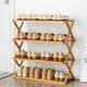 thumbnail image 3 of Zapatero plegable de madera con 4 niveles 70x25x68 cm, 3 of 5
