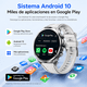 thumbnail image 4 of Smartwatch Android 4G UBABAI con SIM Pantalla AMOLED 1.95" Cámara Giratoria 9MP GPS y WiFi 4GB Ram +64GB Rom, 4 of 11