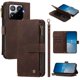 thumbnail image 1 of Funda Billetera Xiaomi 15T Pro con Cierre, Marrón, 1 of 6