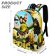thumbnail image 3 of Epic-theme Backpack, Campus style schoolbag Bookbag with Adjustable Shoulder Straps And Large Zip Compartment, Unisex Travel Bags.42x30x15cm, 3 of 6