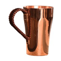 Magideal - Taza De Café De Cobre, Artículos Para Beber, Regalos De Inauguración De Casa, Taza De Agua Portátil De 400Ml, Taza De Cobre Puro Hecha A Mano Para Té, A