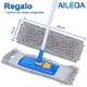 thumbnail image 1 of Mopa Azul Con Palo Telescópico 40 Cm Aileda Mopa Completa Microfibra Húmeda Y Seca, 1 of 7