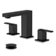 thumbnail image 1 of Grifo de baño KENES KE-9050-2-P negro mate con 3 orificios y 8 pulgadas, 1 of 9