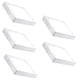 thumbnail image 1 of Pack 5 Foco Sobrepuesto Cuadrado 24w Luz Blanca Fria Panel Led Plafon, 1 of 3