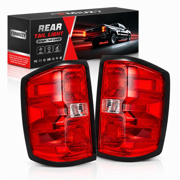 Luces traseras FOMIUZY para Chevrolet Silverado 1500, 2500 y 3500
