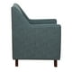 thumbnail image 3 of Poltrona Belen Lino Sidelli Azul Petroleo, 3 of 7