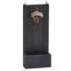 thumbnail image 2 of Abridor de botellas de pared Creative Gifts Intl Black Wood, 2 of 3