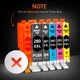 thumbnail image 2 of Cartuchos de tinta Smart Ink compatibles con Canon 281 280 (paquete de 5), 2 of 7