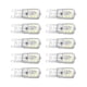 thumbnail image 4 of 10 Piezas G9 Bombilla LED Bombilla De Maíz Para Apliques De Pared De Garaje Interior Y Exterior, 4 of 5