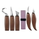 thumbnail image 2 of Juego De Herramientas Para Tallar Madera, Herramienta Manual Para Carpintería, Cortador De Detalles, Bricolaje, Juego De 5 Piezas Para Adultos, 2 of 5