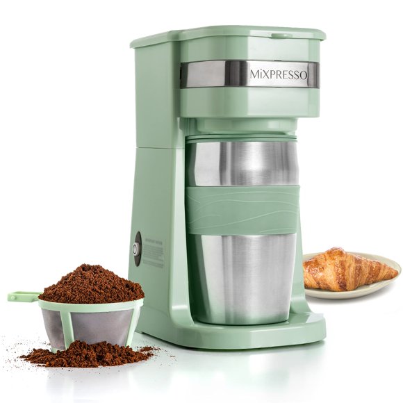 Cafetera Mixpresso Personal de una sola porción con taza de 400 ml
