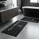thumbnail image 2 of Alfombra Para Cocina Piso Entrada Baño Antideslizante 2juego, 2 of 3