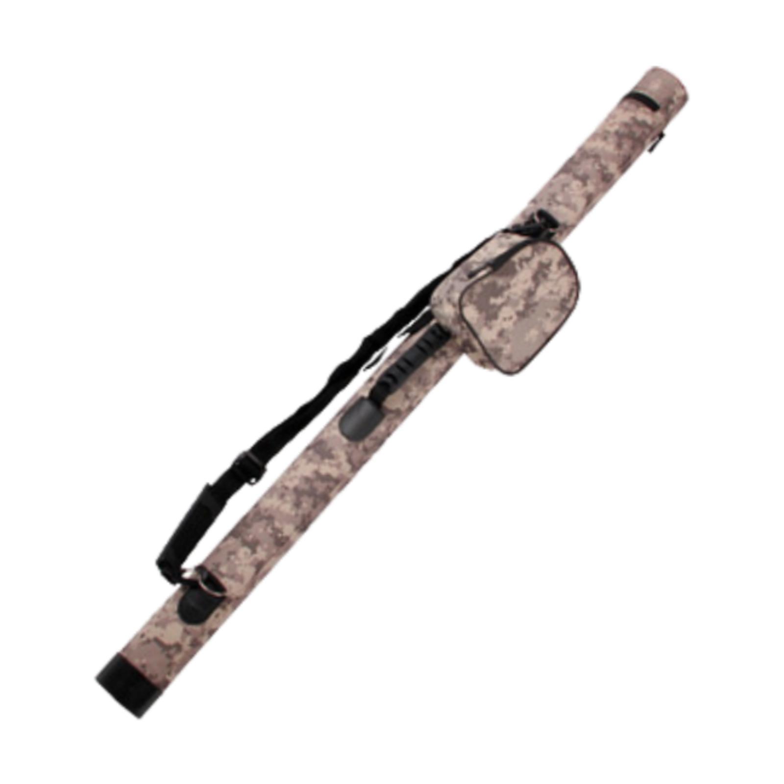 Ioensy - Accesorios Para Tubos De Caña De Pescar Con Mosca, Soporte De Bolso Para Viajes Al Aire Libre En Agua Salada