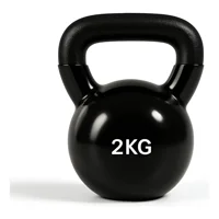 Linea Sport - Pesa Rusa Kettlebel Acero Vinilo 2Kg Crossfit Entrenamiento