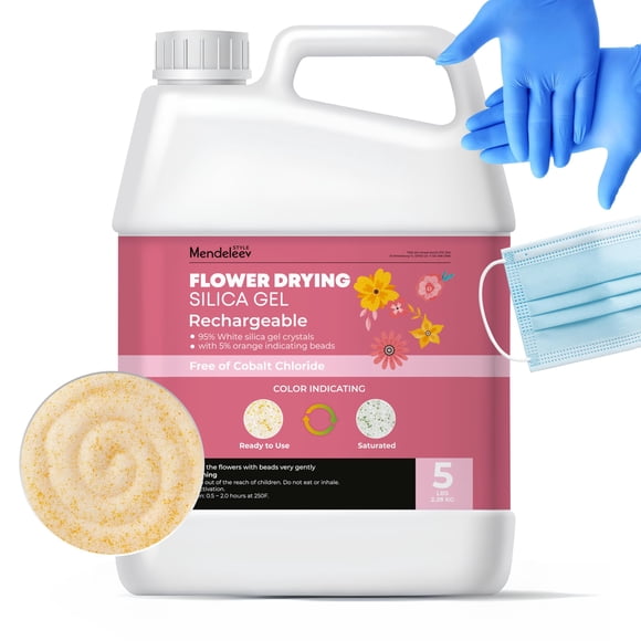 Gel de Sílice MENDELEEV STYLE 2,26 kg de Cambio de Color