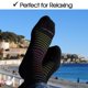 thumbnail image 4 of Calcetines de compresión SocksLane hasta la rodilla S/M con rayas nude, 4 of 7