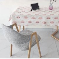 Genérico - Mantel Rectangular Coreano Homer Nube Rosado