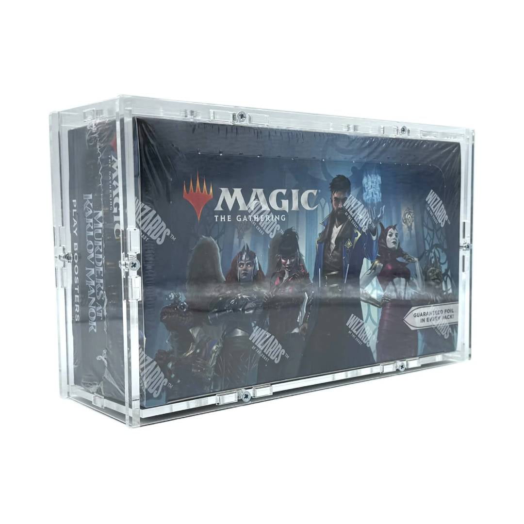 Genérica - Caja Acrílica Protector De Play Booster Mtg 8x21x13.5 Cm