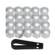 thumbnail image 1 of Tapas para Tuercas de Rueda de Auto, 20 Piezas, Universales, 1 of 2