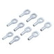thumbnail image 1 of Paquete de 10 ojales de cuerda de alambre de acero, piezas de equipo de entrenamiento de fuerza de alta resistencia, accesorios de repuesto para , 6MM para cables de 6 mm, 1 of 5