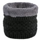 thumbnail image 1 of Bufanda infinita de punto de invierno para niños y niñas, calentador de cuello de forro polar, 1 of 5