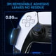 thumbnail image 4 of Performance Grips for PlayStation 5 DualSense Controller - Cinta adhesiva antideslizante, funda absorbente del sudor, compatible con PS5 Gamepad-Negro, 4 of 8