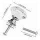 thumbnail image 3 of Tirador Cristal Forma Diamante Cajón Armario 10pcs - Norplat, 3 of 3