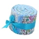 thumbnail image 4 of 20 Piezas De Rollo De Gelatina De 2,4 Pulgadas De Algodón Floral Para Manualidades, Costura Enrollable, Color Azul, 4 of 5