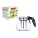 thumbnail image 1 of Tetera De Vidrio Con Infusor De Acero Inoxidable 900ml, 1 of 2