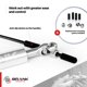 thumbnail image 3 of Cuerda para saltar BRANK SPORTS Speed Set con 3 cables de acero de repuesto, 3 of 7