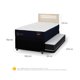 thumbnail image 3 of Diván Premium Black 1.5 Plaza Base Normal, 3 of 9