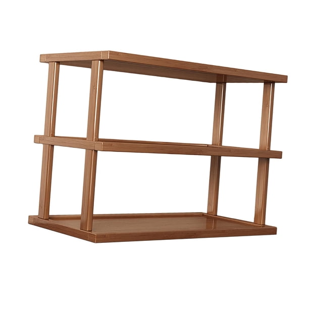 Organizador De Escritorio, Estante De Exhibición De Soporte De Mesa De 2 Capas Para Cocina, Apartamento, Café