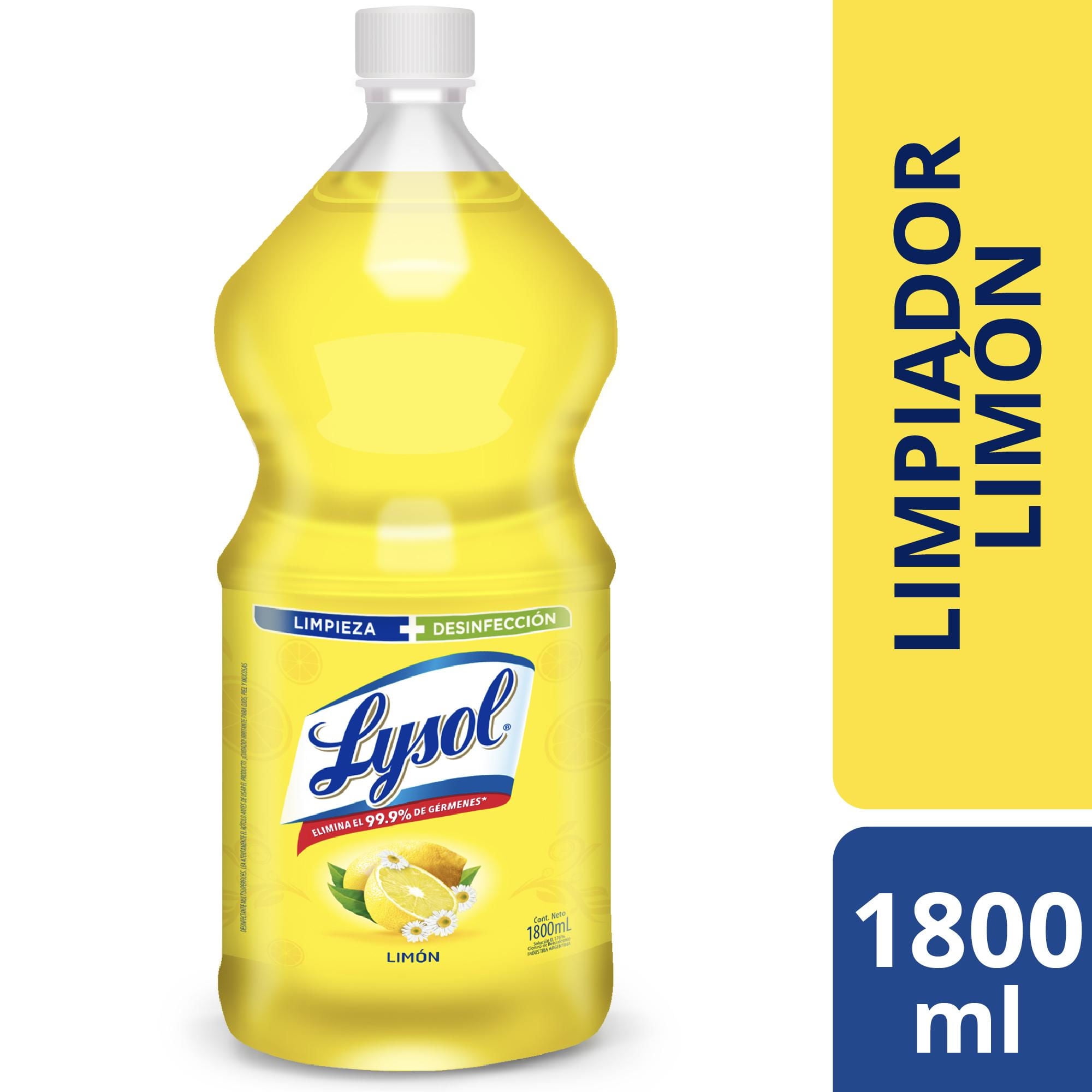 Limpiador Líquido Desinfectante Limón 1800Ml - Lysol