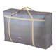 thumbnail image 1 of Bolsa de almacenamiento no tejida, bolsa de lona extra grande de 200L con correa fija de remache para embalaje de mudanza de ropa de cama azul 35.4x22.8x11.0 pulgadas, 1 of 5