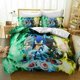 thumbnail image 2 of Sonic The Hedgehog Cartoon Quilt Duvet Cover Set Comforter Cover3-Piece Bedding Set, 2 of 5
