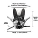 thumbnail image 2 of Rabbit Long Ear Leather Mask for Masquerade, Halloween, and Sex Toys - Perfect for Cosplay and Costume Accessories, 2 of 5