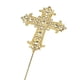 thumbnail image 2 of Glitte Cross Cake Topper Cake Topper Accesorio Para Aniversario Bebé Niños Oro, 2 of 5