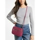 thumbnail image 2 of Bolso Crossbody Michael Kors Jet Set Grande Cuero Saffiano Frambuesa Oscuro, 2 of 3