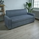 thumbnail image 2 of Sofa Cama Milano Tres Posiciones Lino Gris Oscuro, 2 of 3