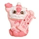 thumbnail image 1 of Estatua De León Chino, Artesanía De Resina, Adorno De Escritorio Para Estante De Gabinete De Entrada, Rosa, 1 of 3