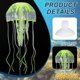 thumbnail image 3 of Decoración de Acuario Uxcell Medusa, Decoraciones para Peceras Medusa Acuario Brillante Falsa Medusa Adornos de Silicona, (Amarillo, L, 2 Piezas), Destinado para Decoración de Tanque, 3 of 7