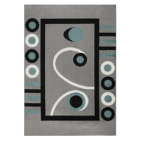 Modalfo - Alfombra Florida Azul 120 X 180 Cm