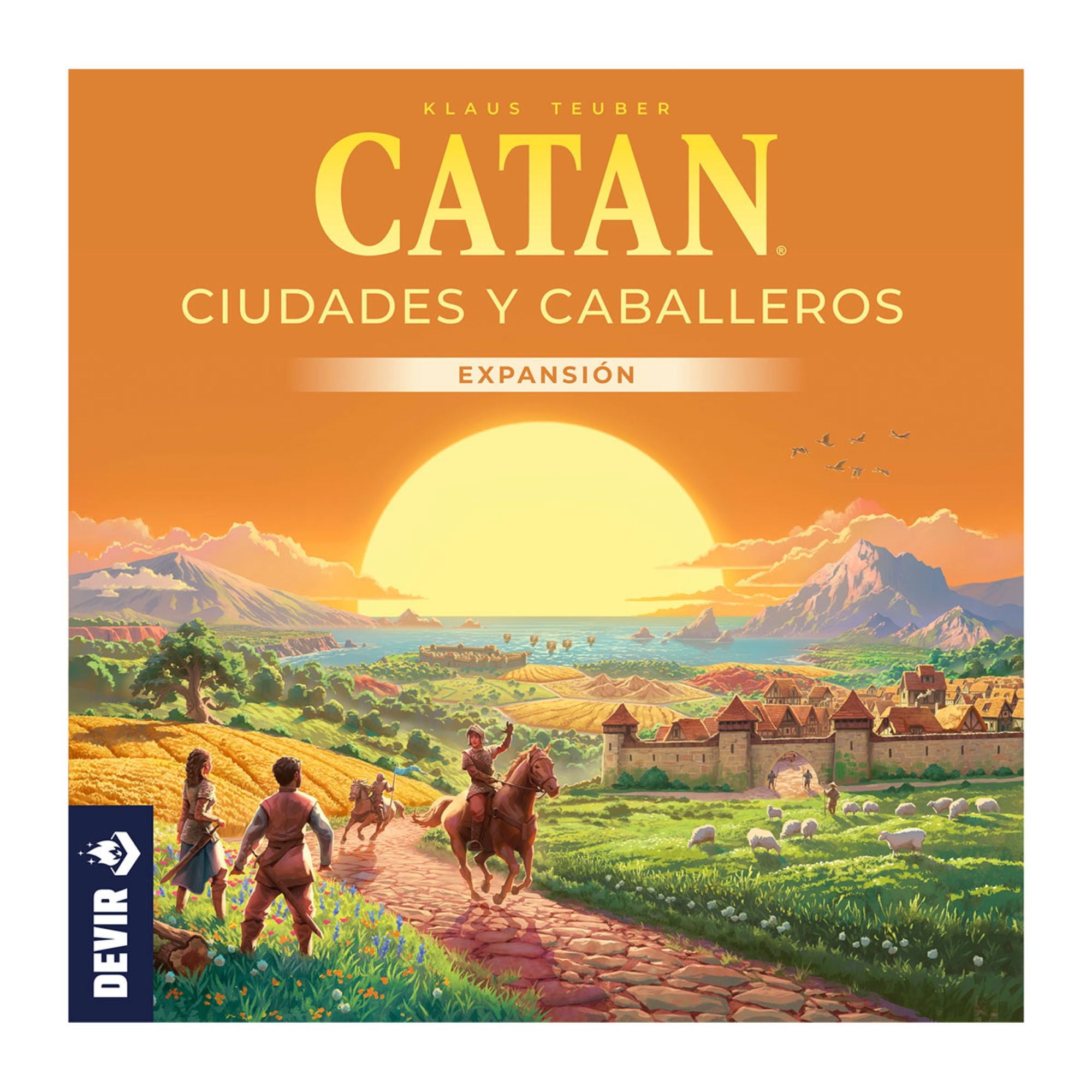Devir - Juego De Mesa Catan Exp Ciudades Y Caballeros