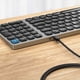 thumbnail image 2 of Teclado inalámbrico Bluetooth de modo dual de 2,4 G para negocios, silencioso, para cargar tabletas y portátiles, 2 of 5