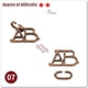 thumbnail image 1 of Classic IQ Metal Brain Teaser Magic Baffling Puzzles Game Toys For Children Adults Funny Gifts, 1 of 5