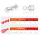 thumbnail image 3 of Kit de conectores tipo pala en forma de T para terminales de cable Nilight, 120 unidades, 3 of 8
