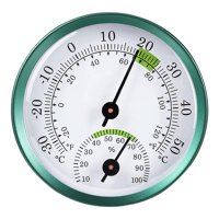 Ioensy - Termómetro Doméstico Y Medidor De Humedad No Requiere Batería Para La Oficina En El Hogar