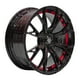 thumbnail image 1 of Set 4 llantas 15x7 4X100 Et35 SUPERSPEED B-UC-RED, 1 of 2